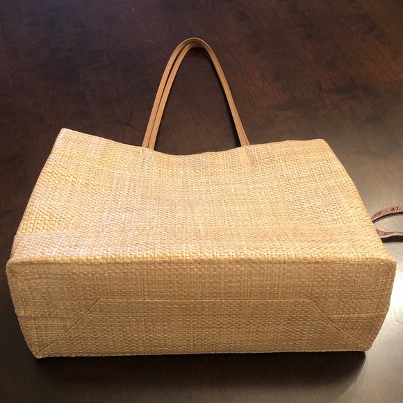 Prada Beige Woven Tote Bag - Picture 6 of 11